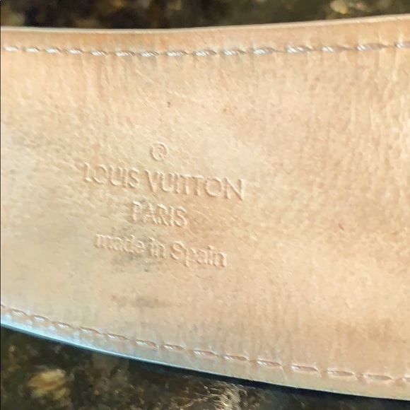 Louis Vuitton Initiales Damier Belt - Picture 7 of 16